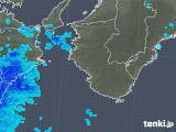 2017年12月24日の和歌山県の雨雲レーダー