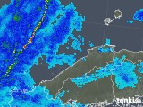 2017年12月24日の島根県の雨雲レーダー