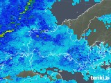 2017年12月24日の山口県の雨雲レーダー