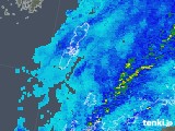 2017年12月24日の長崎県(壱岐・対馬)の雨雲レーダー