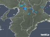 2017年12月25日の奈良県の雨雲レーダー