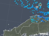 2017年12月25日の島根県の雨雲レーダー