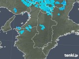 2017年12月26日の奈良県の雨雲レーダー