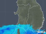 2018年01月17日の秋田県の雨雲レーダー