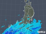 2018年01月22日の東北地方の雨雲レーダー