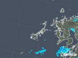 2018年01月28日の長崎県(五島列島)の雨雲レーダー