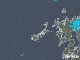 2018年01月29日の長崎県(五島列島)の雨雲レーダー
