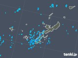 2018年01月29日の沖縄県の雨雲レーダー