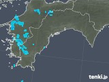 2018年02月04日の高知県の雨雲レーダー