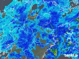 2018年02月10日の大分県の雨雲レーダー