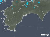 2018年02月11日の高知県の雨雲レーダー