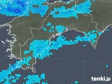 2018年02月15日の高知県の雨雲レーダー