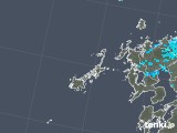2018年02月15日の長崎県(五島列島)の雨雲レーダー