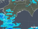 2018年02月16日の高知県の雨雲レーダー