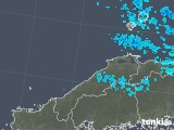 2018年02月17日の島根県の雨雲レーダー