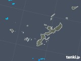 2018年02月21日の沖縄県の雨雲レーダー