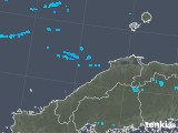 2018年02月23日の島根県の雨雲レーダー