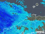 2018年02月28日の島根県の雨雲レーダー