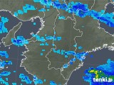 2018年03月21日の奈良県の雨雲レーダー