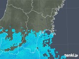 2018年03月21日の宮城県の雨雲レーダー
