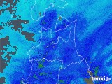 2018年03月22日の青森県の雨雲レーダー