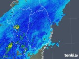 2018年04月04日の岩手県の雨雲レーダー