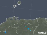 2018年04月10日の鳥取県の雨雲レーダー