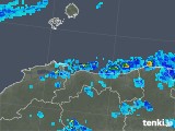 2018年04月11日の鳥取県の雨雲レーダー