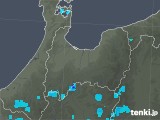 2018年04月27日の富山県の雨雲レーダー