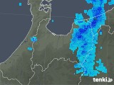 2018年05月04日の富山県の雨雲レーダー