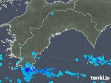 2018年05月21日の高知県の雨雲レーダー