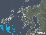 2018年05月21日の長崎県の雨雲レーダー
