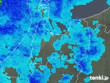 2018年05月23日の富山県の雨雲レーダー