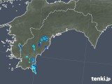 2018年05月25日の高知県の雨雲レーダー