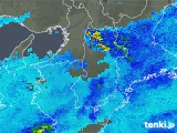 2018年05月31日の奈良県の雨雲レーダー