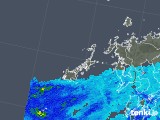 2018年05月31日の長崎県(五島列島)の雨雲レーダー