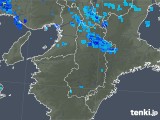 2018年06月11日の奈良県の雨雲レーダー