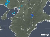 2018年06月12日の奈良県の雨雲レーダー