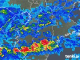 2018年06月20日の奈良県の雨雲レーダー