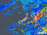 2018年07月06日の長崎県(五島列島)の雨雲レーダー