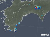 2018年07月18日の高知県の雨雲レーダー