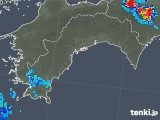 2018年07月22日の高知県の雨雲レーダー