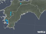 2018年08月10日の高知県の雨雲レーダー