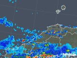 2018年08月16日の島根県の雨雲レーダー
