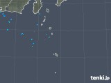 2018年08月21日の東京都(伊豆諸島)の雨雲レーダー