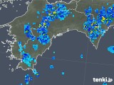 2018年08月21日の高知県の雨雲レーダー