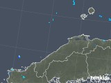 2018年08月24日の島根県の雨雲レーダー