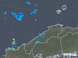 2018年08月25日の島根県の雨雲レーダー