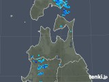 2018年08月25日の青森県の雨雲レーダー