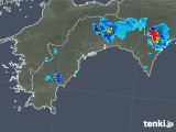 2018年08月28日の高知県の雨雲レーダー